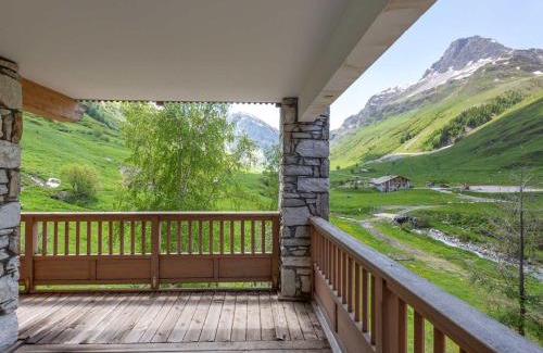 Val-d'Isere Apartment | Appartement de standing 75m² avec Wifi, cheminée, balcon et garage - Val d’Isère (Le Praz) - FR-1-694-359