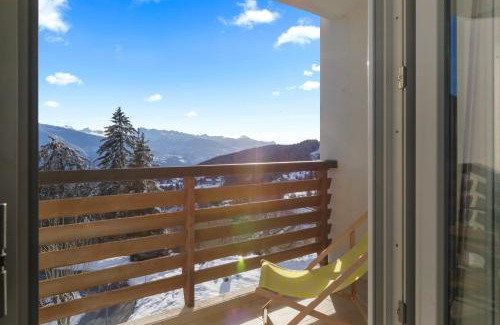Randogne Apartment | Appartement fraîchement rénové à Crans-Montana, vue imprenable