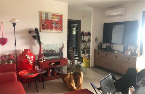 Calenzana Apartment | Appartement neuf avec jardin et vue panoramique mer montagnes baie de Calvi
