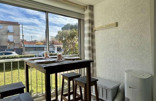 Argeles Plage Apartment | Appartement Studio cabine 4 couchages ARGELES SUR MER AR020-007