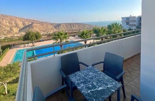Imi Ouaddar Apartment | Appartement vue sur piscine et sur mer