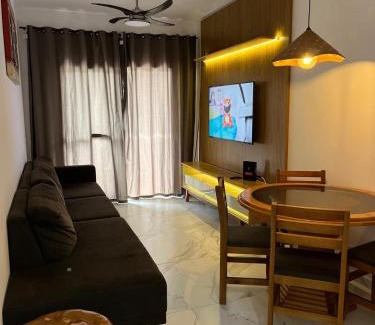 Vila Julia Apartment | Apto com ar condicionado piscina estacionamento