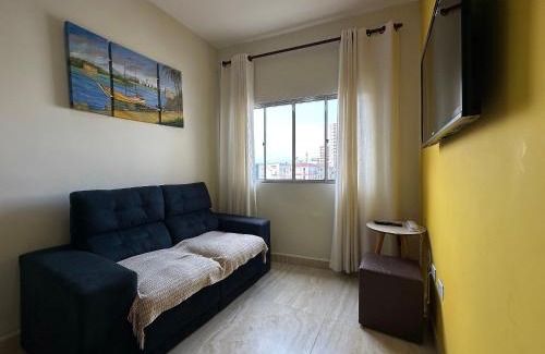 Aviacao House | Apto com Sacada e Wi-Fi – 5 min da Praia!