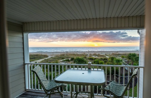 Tybee Island Condo | Atlantic Sunrise ~ Oceanfront, Beachfront, Pools