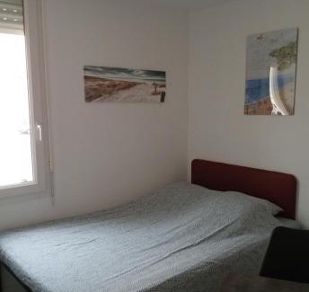 Sainte-Marie-la-Mer Apartment | Au Tromp l'oeil Studio ou T2
