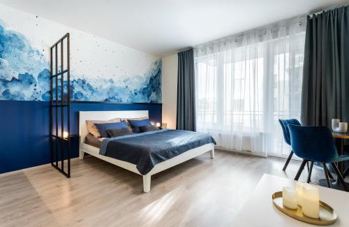 Prague 9 Apartment | AuriApartments Libeň nový byt 1kk s garáží