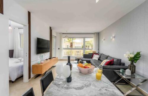 Herzliya Pituach Apartment | Awesome 2BR/2Bath with Pool and Gym