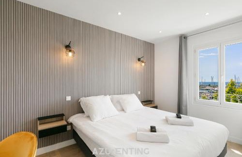 Golfe Juan Apartment | Azurenting - harbor view - roof-top