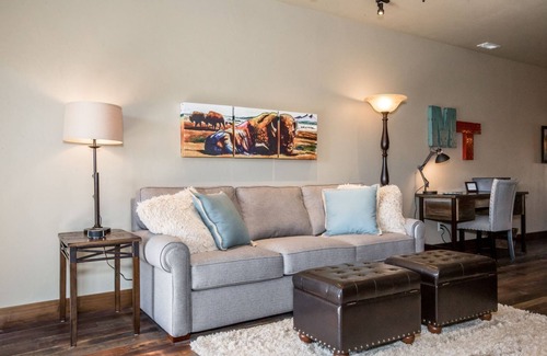 Whitefish Condo | Baker Loft 203 - Downtown condo, walking distance to restaurants, shops & more!