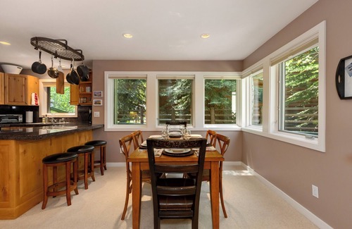 Warm Springs Condo | Baldy Basecamp at Sun Valley - walk to ski, 3 hot tubs, swimming pool in summer