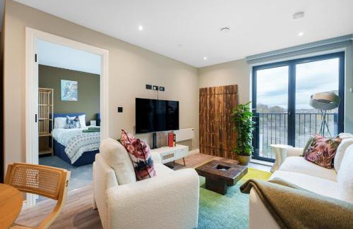 Holbeck Apartment | Bali Escape, 2Bed 2Bath, Leeds Center & Stadium 10 mins