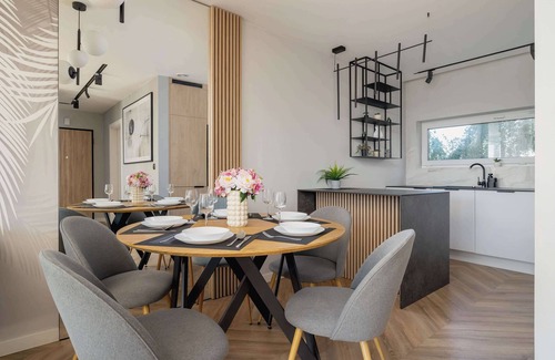 Tychy Apartment | Barona 51 Tychy | Air Conditioned Apartment with Parking and Desk