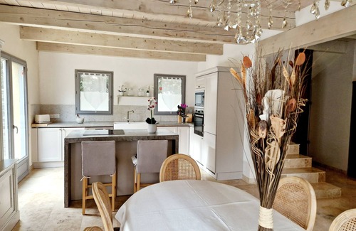 Uzes House | Bastide Provençale Avec Piscine Privée Chauffée