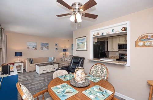 Cedar Neck Condo | Bayfront 1st Floor Condo with Olympic Size Pool - Family Friendly & Renovated