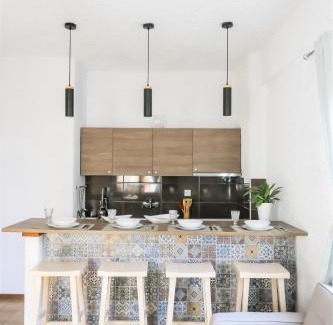 Pefkochori Apartment | Beachfront deluxe apt.