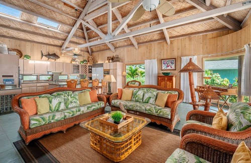 Wailua House | Beachfront Getaway with Panoramic Views