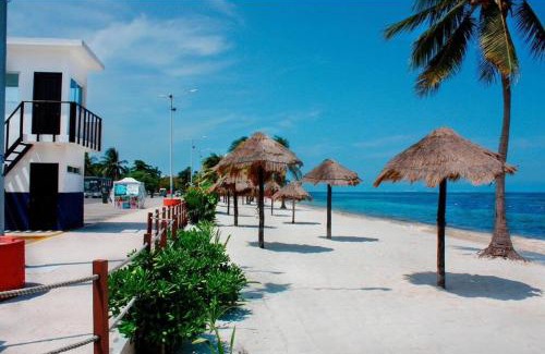 Puerto Juarez Villa | Beachside Haven with Private Pool Your Tranquil Family Retreat Awaits