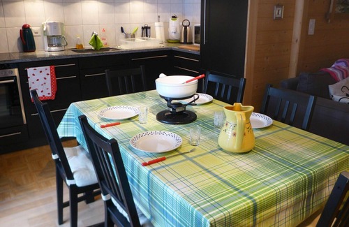 Ormont-Dessus Apartment | Beautiful apartment for 4 people with WIFI, TV, balcony and panoramic view