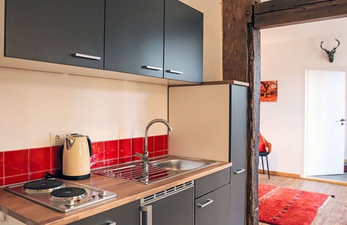 Mirow Apartment | Beautiful apartment for 2 guests with WIFI, TV, terrace and pets allowed