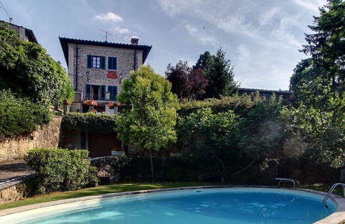 Lucolena Villa | Beautiful private villa with WIFI, private pool, TV and panoramic view, close to Greve In Chianti