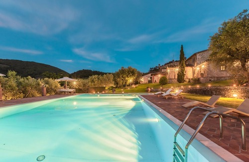 Monsummano Terme Villa | Beautiful private villa for 10 guests with WIFI, private pool, A/C, hot tub, TV and panoramic view