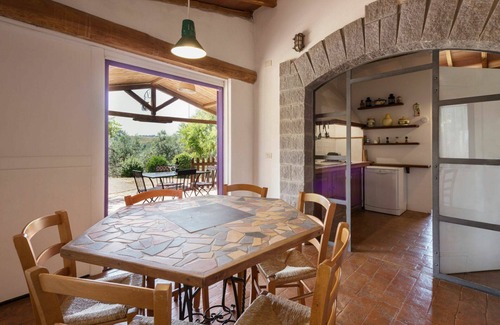 Scansano House | Beautiful private villa for 4 guests with private pool, A/C, TV, terrace, panoramic view and par.