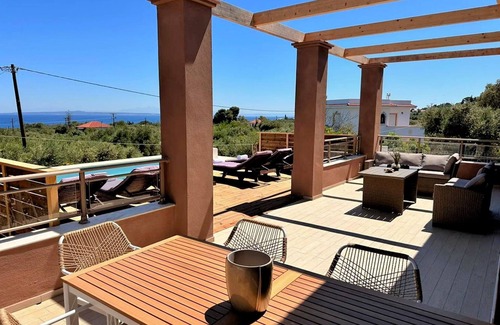 Akrotiri Villa | Beautiful Zakynthos Villa | 4 Bedrooms | Villa Silver Prime | Private Pool &.