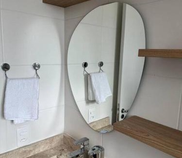 Panamby Apartment | Belo Studio com suíte e varanda