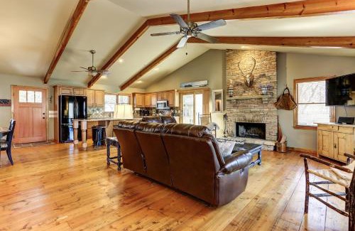 Big Canoe House | Better Together -Play ping pong relax by the wood fireplace
