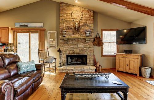 Big Canoe House | Better Together -Play ping pong relax by the wood fireplace