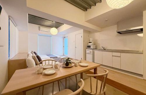Hiroshima City Centre Apartment | bHOTEL Arts Dobashi - Lovely Studio for 6 Ppl with Very Good Location