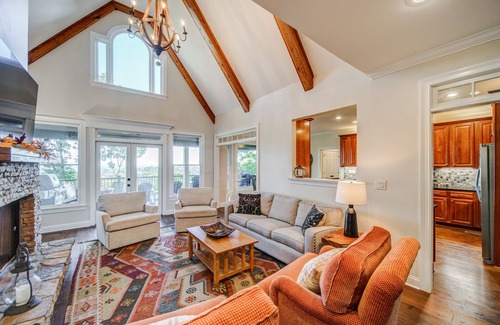 Big Canoe House | Big Canoe Home with Mountain Views, Game Room, Fire Pit, Sleeps 14