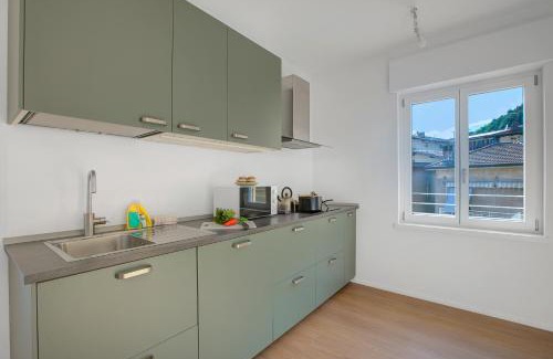 Arco Apartment | Bike & River Apartments with Mountain View