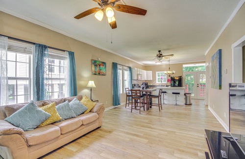 Biloxi House | Biloxi Home: Walk to Fishing & 2 Mi to Beach!
