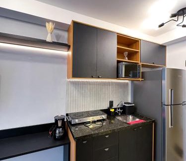 Santa Ifigenia Apartment | Black one Apto Moderno Luz