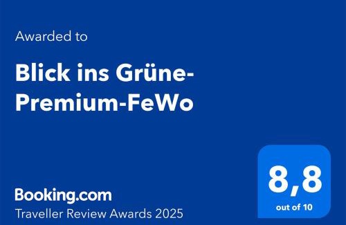Muritz Apartment | Blick ins Grüne- Premium-FeWo