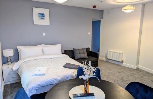 Blackpool Town Center Apartment | Blok 3 -Jacuzzi Suites, Apartment & Ensuite Rooms