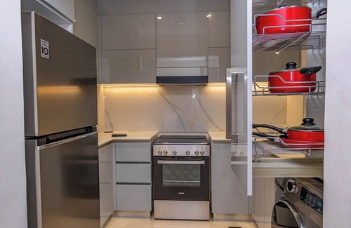 Jadaf Apartment | Bloomfields Stylish 1Br Binghatti Creek