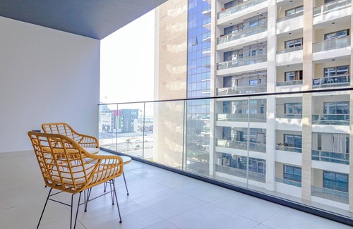 Jadaf Apartment | Bloomfields Stylish 1Br Binghatti Creek