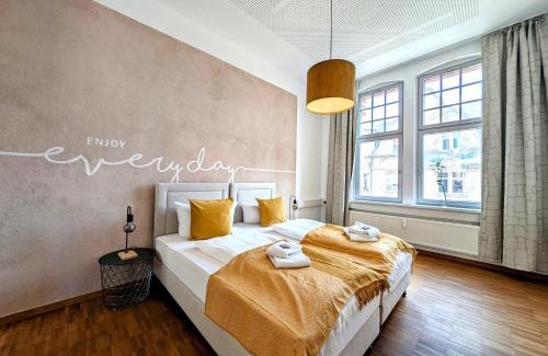 Erfurt Old Town Apartment | BohnApartments Altstadt-Loft - Wasserbett - Parkplatz - WLAN - Zentrum