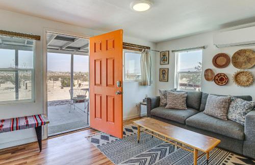 Twentynine Palms House | Boho Bungalow with Hot Tub 16 Mi to Joshua Tree NP