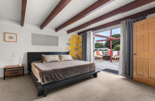 Wooded Area House | Boho-Style Point Loma Retreat Large Outdoor Deck