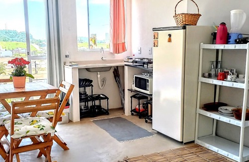 Nossa Senhora de Fatima Apartment | Mini Loft, Aconchegante em Penha-sc, com Estacionamento, Jardim e Churrasqueira