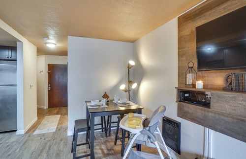 Brian Head Apartment | Brian Head Studio Condo w/Balcony + Mountain View