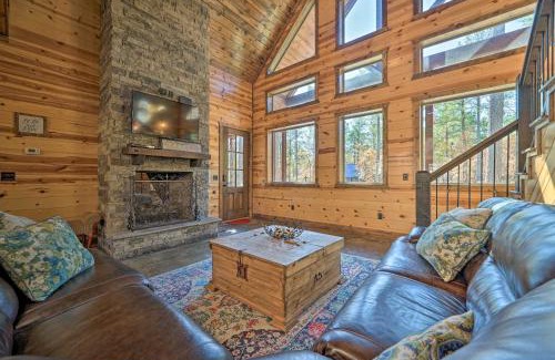 Hochatown House | Broken Bow Cabin with Hot Tub and Game Room!