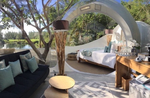 Trou d'Eau Douce Cabin | Bubble Lodge Ile aux Cerfs