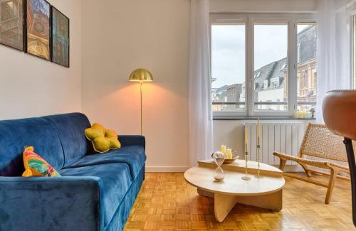 Centre Ville Rive Gauche Apartment | Cécile joli F2 avec parking proche de la Seine