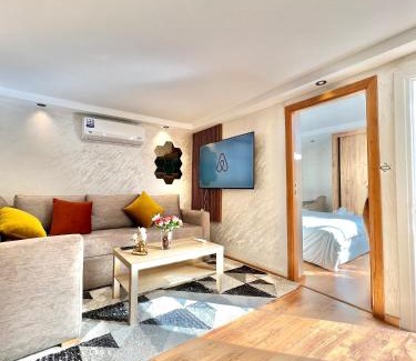 Rabat Villa | C2, Modern Charm apartment Facing Carrousel with Ocean View