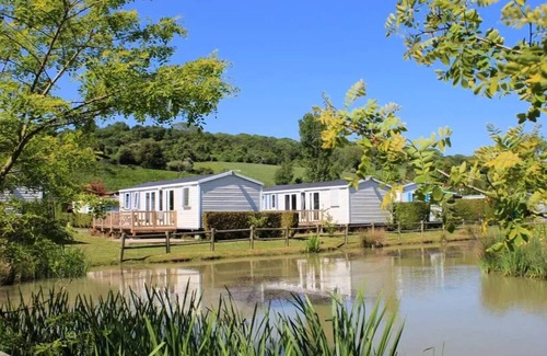 Hautot-sur-Mer House | Camping Le Marqueval* - Mobile home Taos 4 rooms 6 people