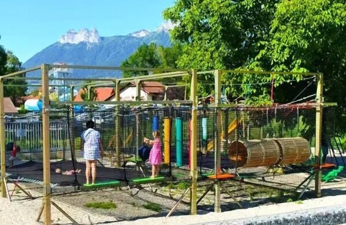 Chaparon House | Camping Les Fontaines**** - Coco Sweet 3-room tent for 4 people without sanitary facilities